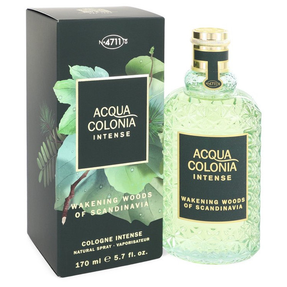 4711 Acqua Colonia Wakening Woods of Scandinavia by 4711 Eau De Cologne Intense Spray (Unisex Unboxed) 5.7 oz for Women