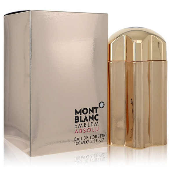 Montblanc Emblem Absolu by Mont Blanc Eau De Toilette Spray 3.4 oz for Men