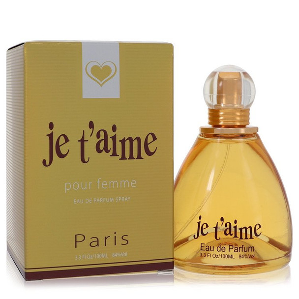 Je T'aime by YZY Perfume Eau De Parfum Spray (Unboxed) 3.3 oz for Women