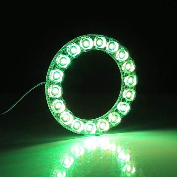 18 LEDs SMD 5050 Car Modified RGB Decorative Light Styling Flash Atmosphere Lamp, Diameter: 10.5cm, DC 12V