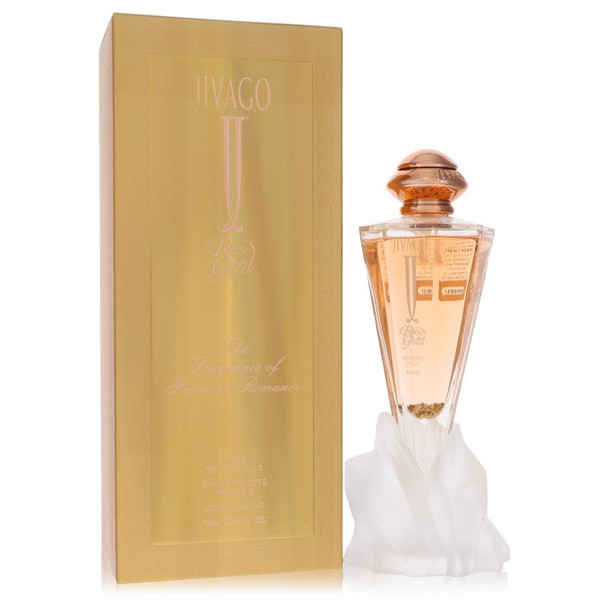 Jivago Rose Gold by Ilana Jivago Eau De Parfum Spray (Unboxed) 2.5 oz for Women