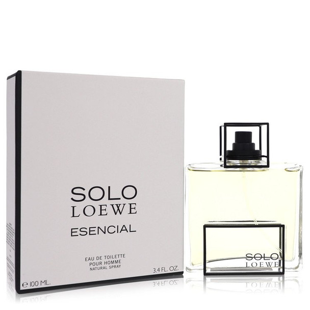 Solo Loewe Esencial by Loewe Eau De Toilette Spray (Unboxed) 3.4 oz for Men