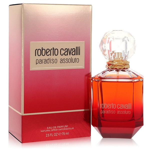 Roberto Cavalli Paradiso Assoluto by Roberto Cavalli Eau De Parfum Spray 2.5 oz for Women