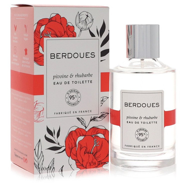 1902 Pivoine & Rhubarbe by Berdoues Eau De Toilette Spray (Unboxed) 3.38 oz for Women