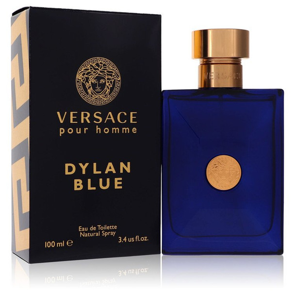 Versace Pour Homme Dylan Blue by Versace After Shave Lotion (Unboxed) 3.4 oz for Men
