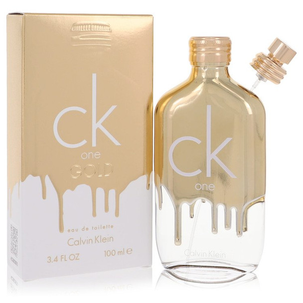 CK One Gold by Calvin Klein Eau De Toilette Spray (Unisex) 3.4 oz for Women