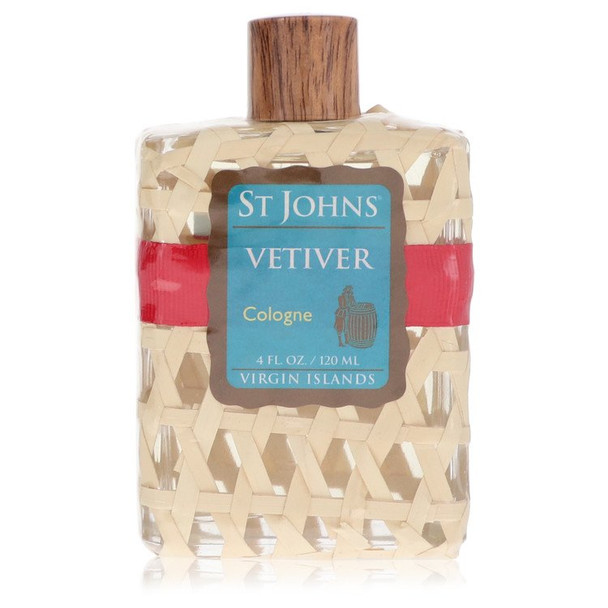 St Johns Vetiver by St Johns Bay Rum Eau De Cologne (Tester) 4 oz for Men