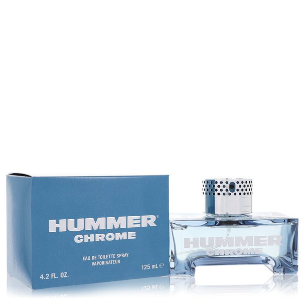 Hummer Chrome by Hummer Eau De Toilette Spray 4.2 oz for Men