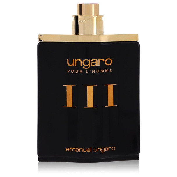 Ungaro Iii by Ungaro Eau De Toilette Spray (Tester) 3.4 oz for Men