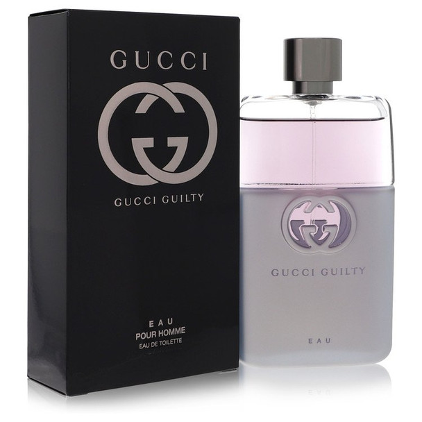 Gucci Guilty Eau by Gucci Eau De Toilette Spray (Unboxed) 1.7 oz for Men