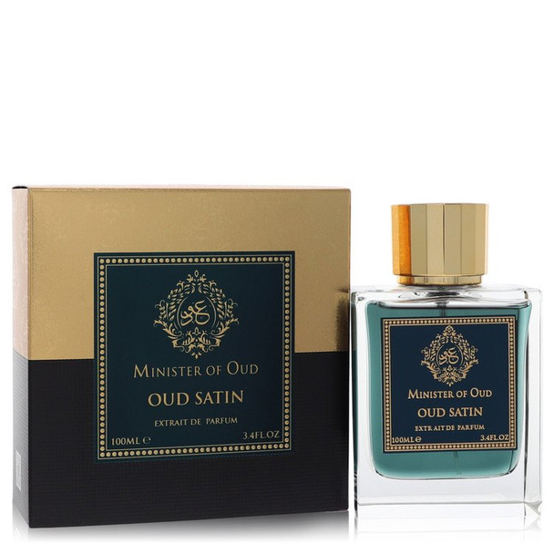 Minister Of Oud Oud Satin by Fragrance World Extrait De Parfum 3.4 oz for Men