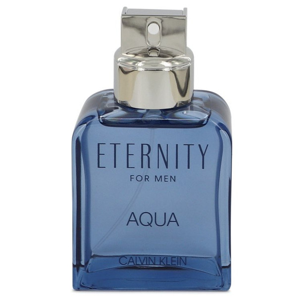Eternity Aqua by Calvin Klein Eau De Toilette Spray (Tester) 3.4 oz for Men
