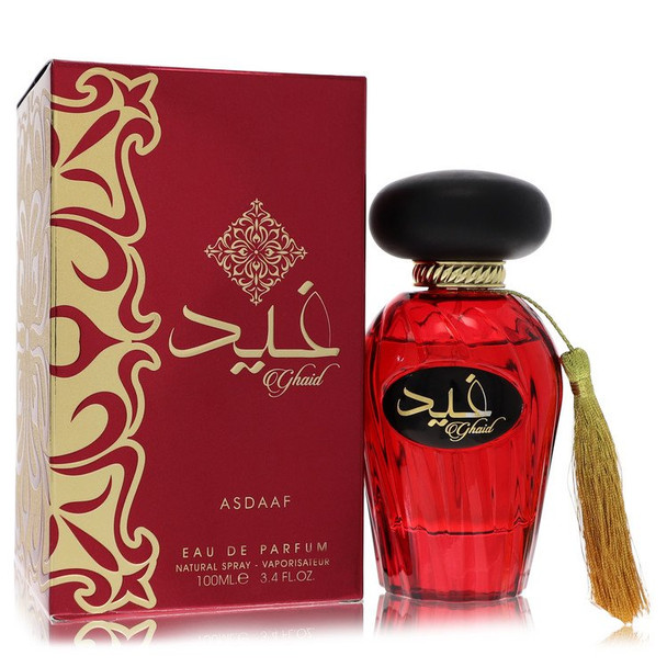 Ghaid by Asdaaf Eau De Parfum Spray (Unisex) 3.4 oz for Women