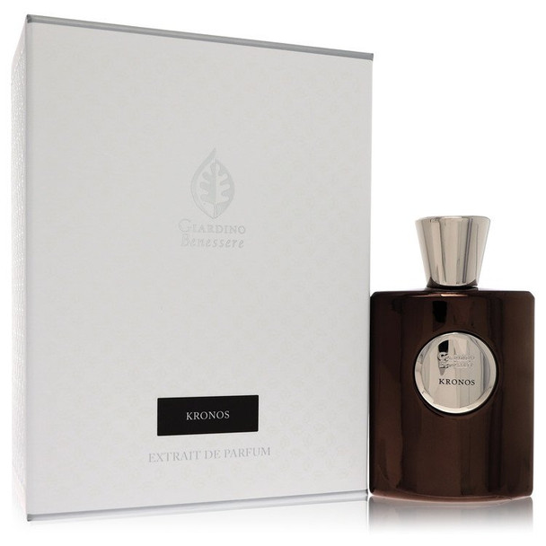 Giardino Benessere Kronos by Giardino Benessere Extrait De Parfum Spray (Unisex) 3.4 oz for Men