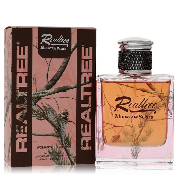 Realtree Mountain Series by Jordan Outdoor Eau De Parfum Spray 3.4 oz for Women