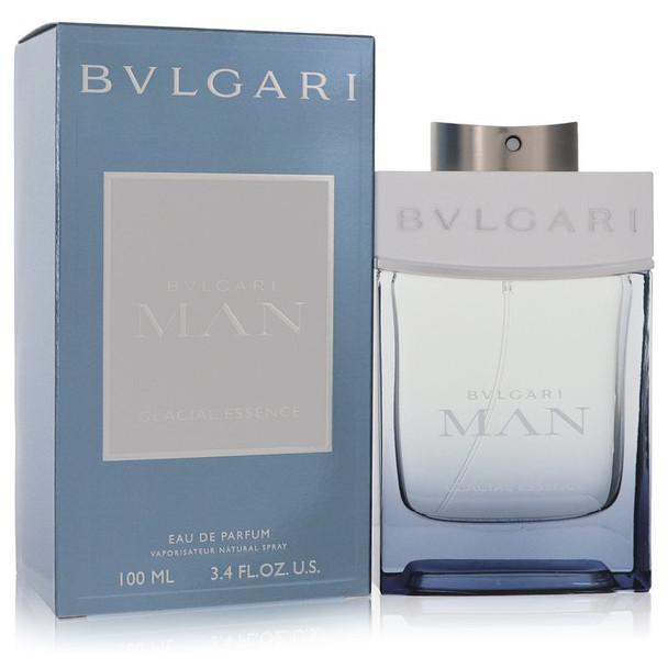 Bvlgari Man Glacial Essence by Bvlgari Eau De Parfum Spray (unboxed) 2 oz for Men