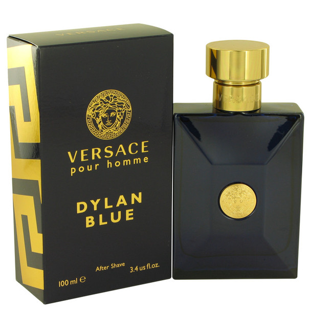 Versace Pour Homme Dylan Blue by Versace After Shave Lotion 3.4 oz for Men