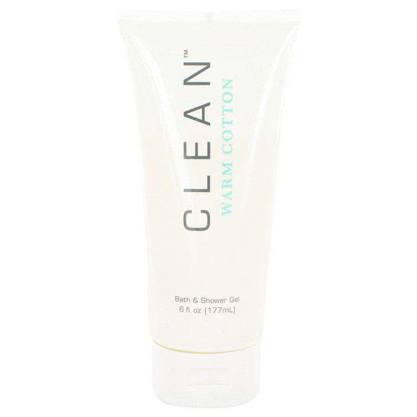 Clean Warm Cotton by Clean Shower Gel 6 oz for Women