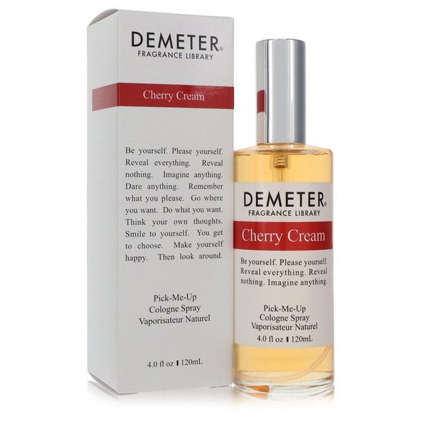 Demeter Cherry Cream by Demeter Cologne Spray (Unisex) 4 oz for Men