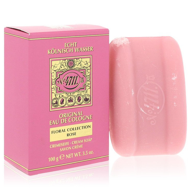 4711 Floral Collection Rose by 4711 Soap 3.5 oz for Men