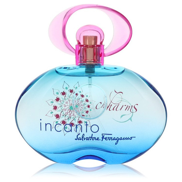 Incanto Charms by Salvatore Ferragamo Eau De Toilette Spray (unboxed) 3.4 oz for Women