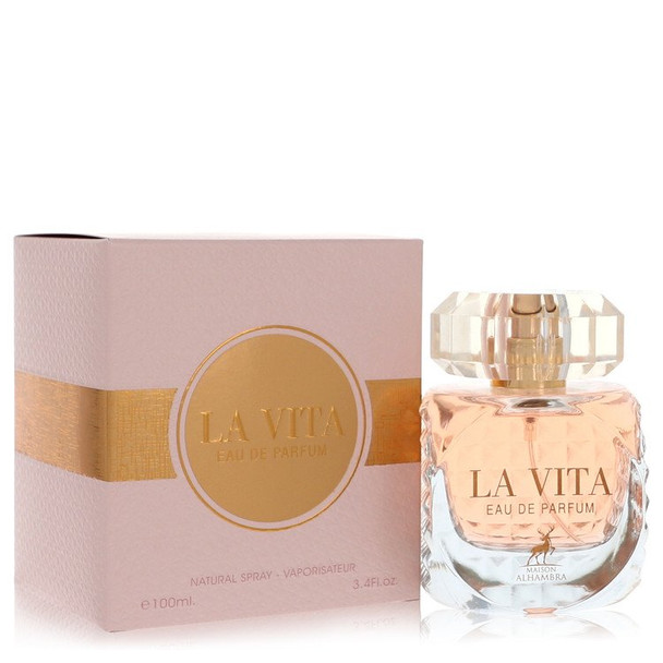 La Vita by Maison Alhambra Eau De Parfum Spray 3.4 oz for Women