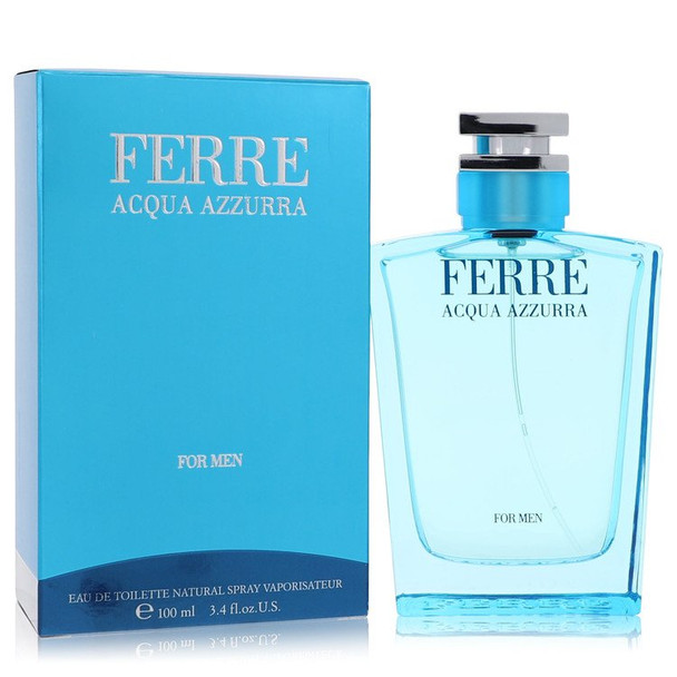 Ferre Acqua Azzurra by Gianfranco Ferre Eau De Toilette Spray 3.4 oz for Men