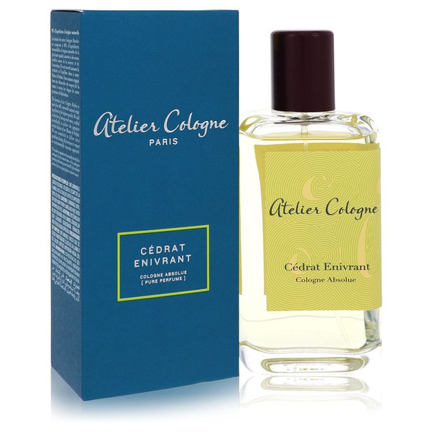 Cedrat Enivrant by Atelier Cologne Pure Perfume Spray 3.3 oz for Men