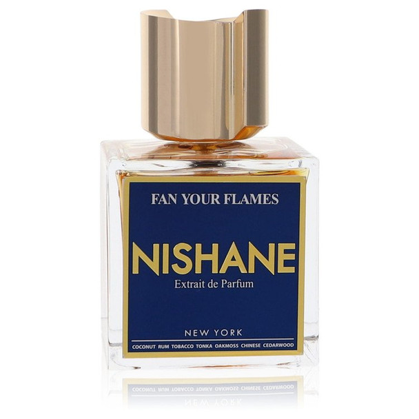 Fan Your Flames by Nishane Extrait De Parfum Spray (Unisex Unboxed) 3.4 oz for Women