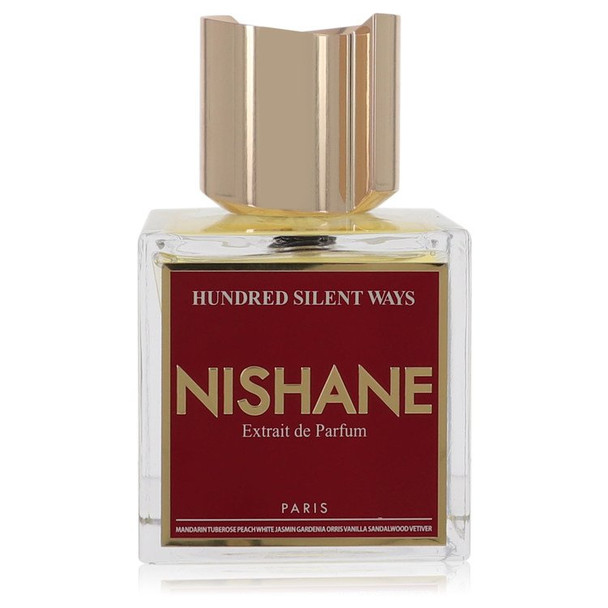 Hundred Silent Ways by Nishane Extrait De Parfum Spray (Unisex unboxed) 3.4 oz for Women