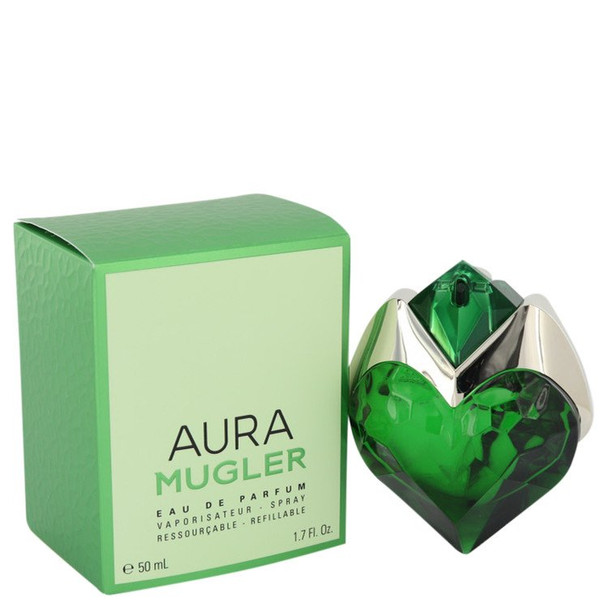 Mugler Aura by Thierry Mugler Eau De Parfum Spray Refillable 1.7 oz for Women