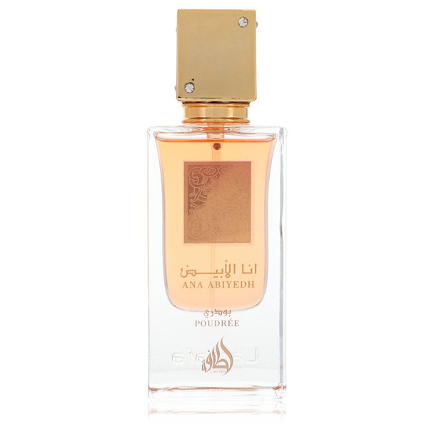 Ana Abiyedh I am White Poudree by Lattafa Eau De Parfum Spray (Unisex Unboxed) 2 oz for Women