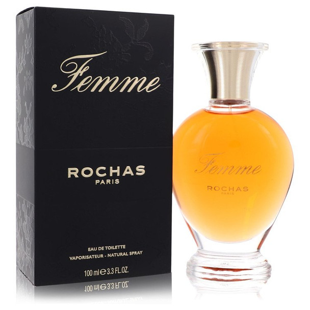 FEMME ROCHAS by Rochas Eau De Toilette Spray 3.4 oz for Women