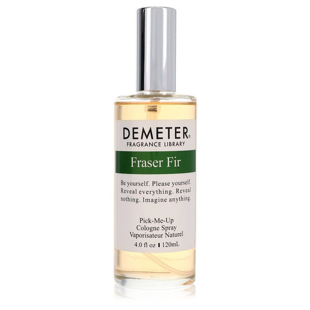 Demeter Fraser Fir by Demeter Cologne Spray (Unboxed) 4 oz for Women