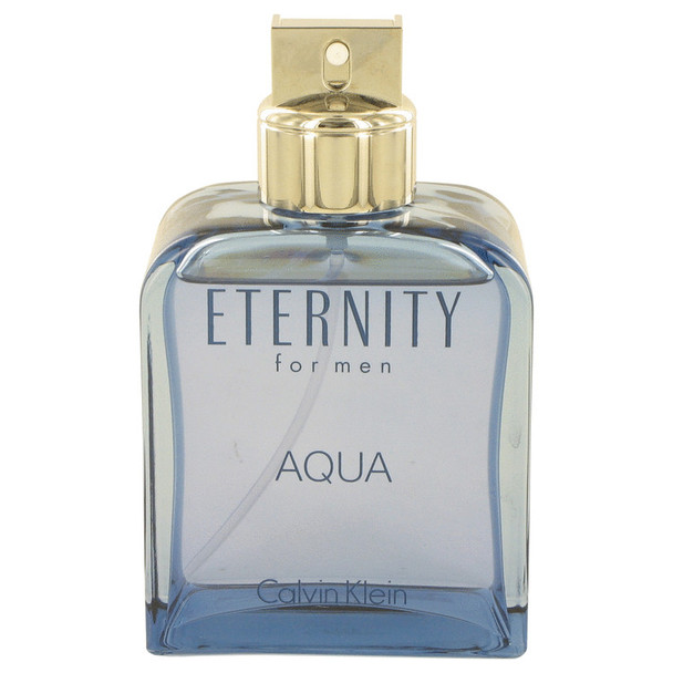 Eternity Aqua by Calvin Klein Eau De Toilette Spray (unboxed) 6.7 oz for Men