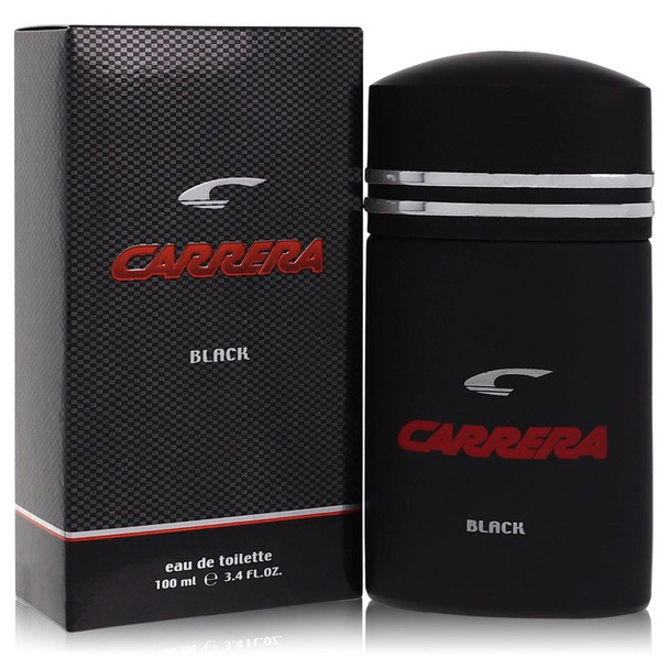 Carrera Black by Muelhens Eau De Toilette Spray (Unboxed) 3.4 oz for Men