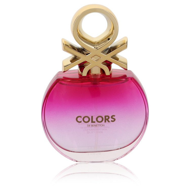 Colors Pink by Benetton Eau De Toilette Spray (unboxed) 2.7 oz for Women