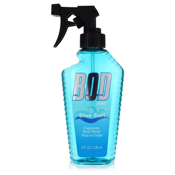 Bod Man Blue Surf by Parfums De Coeur Body Spray 8 oz for Men