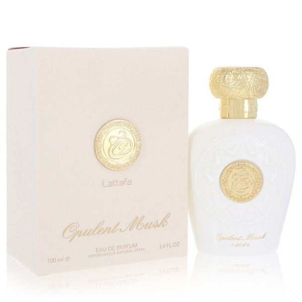 Lattafa Opulent Musk by Lattafa Eau De Parfum Spray (Unisex Unboxed) 3.4 oz for Women
