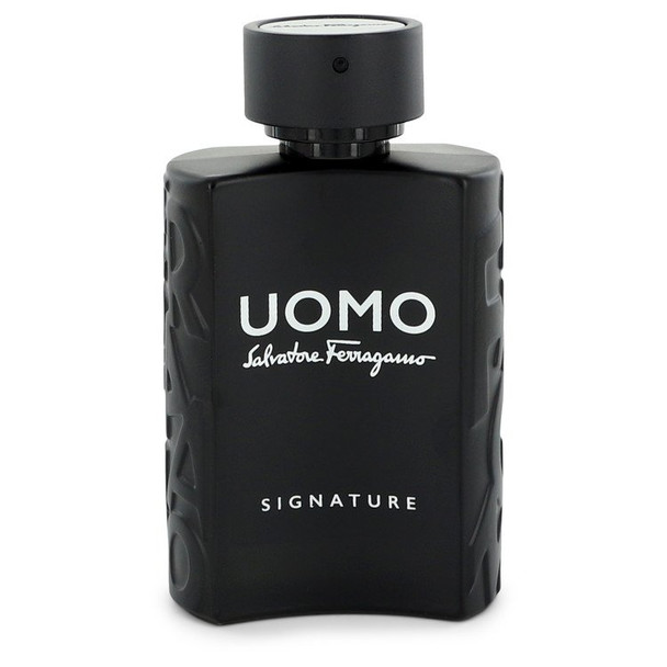 Salvatore Ferragamo Uomo Signature by Salvatore Ferragamo Eau De Parfum Spray (unboxed) 3.4 oz  for Men