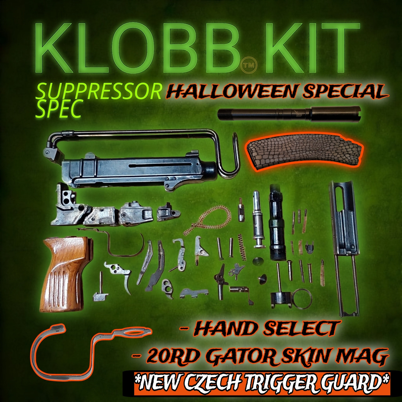 VZ-61 (KLOBB KIT - SUPPRESSOR SPEC) HALLOWEEN SPECIAL