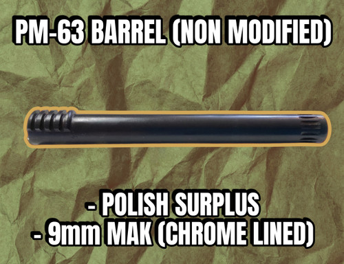 PM-63 OG BARREL (NON MODIFIED)