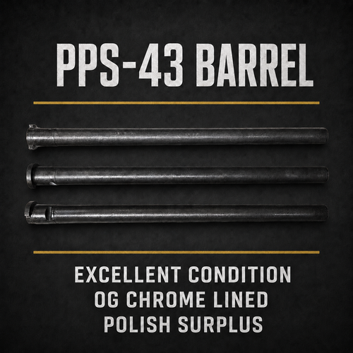 PPS-43 OG Barrel (7.62x25TOK) CHROME LINED