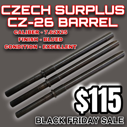 CZ-26 BARREL (SURPLUS) 7.62 TOK