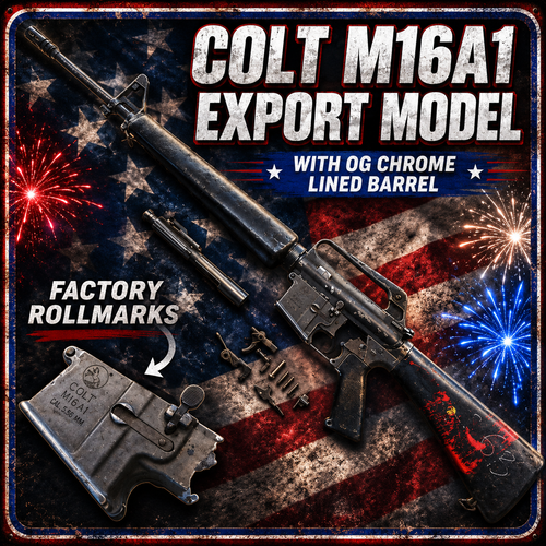 M16A1 EXPORT PARTS KIT W/ OG BARREL SALE