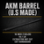 7.62x39 AKM Barrel