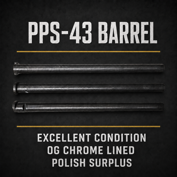 PPS-43 OG Barrel (7.62x25TOK) CHROME LINED