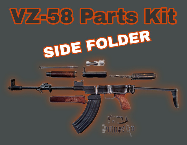 VZ-58 Parts Kit + Barrel  (SIDE FOLDER)