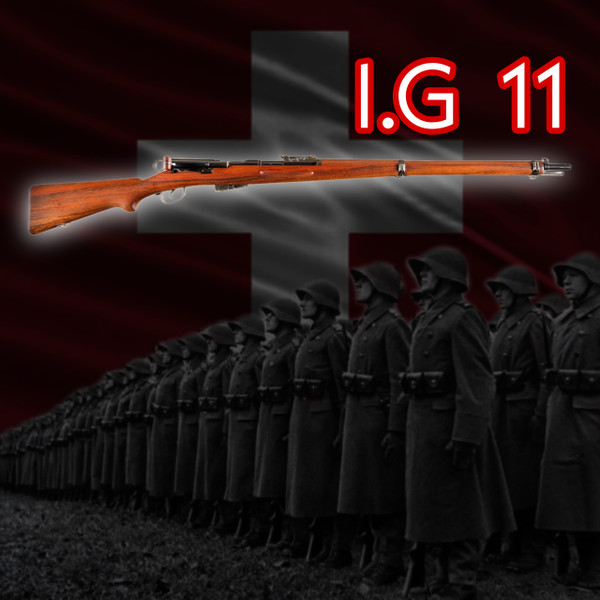 Swiss I.G 11 Rifle