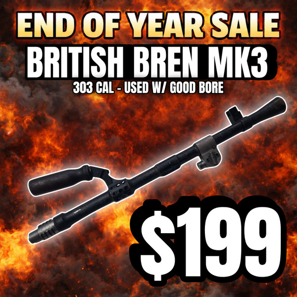 BRITISH BREN MK3 OG BARREL